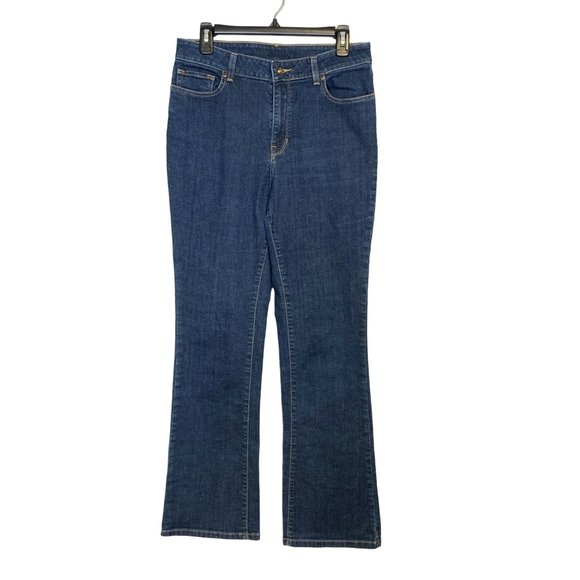 L.L. Bean Jeans Euc Women Ll Bean High Rise Bootcut Cotton Blend